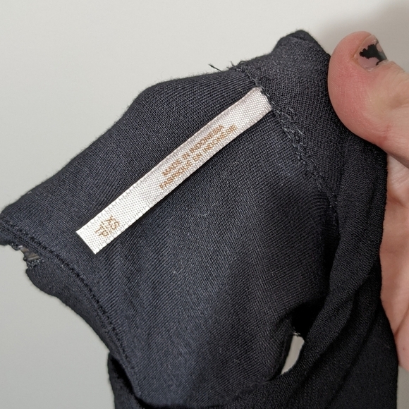 Free People Kitty Kat Bodycon Dress High Mock Neck Skater Mary Jane Size XS - Picture 12 of 14